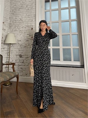 {{photo.Alt || photo.Description || 'Платье халат moda_ais ткань премиальный бамбук черный с белыми ромашками 3000'}}