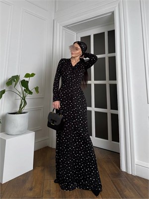 {{photo.Alt || photo.Description || 'Платье халат moda_ais ткань премиальный бамбук черный в белый горошек  3000'}}