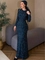 Платье Moda Ais с платком и пуговицами на груди 4500 038290