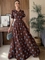 Платье lux Boutique короткий рукав с пуговицами на груди 5200 038289