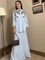 Двойка Zara c золотыми бабочками (рубашка+ юбка на резинке) 4500 038304